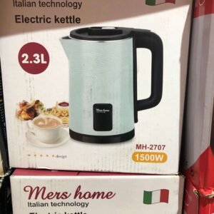 Mers Home Electric Kettle (Fast Boiling Stainless Steel Water Heater)
