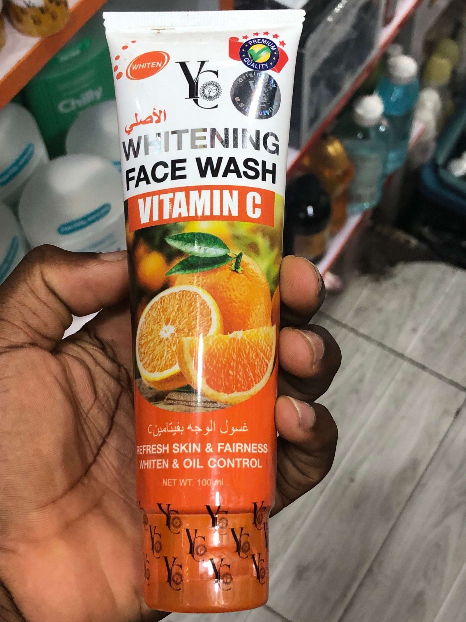 YC Whitening Face Wash (Brightening & Deep Cleansing Formula)