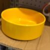 Yellow Ceramic Serving Bowl