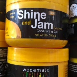 Shine and Jam (Strong Hold & Hair Styling Gel)