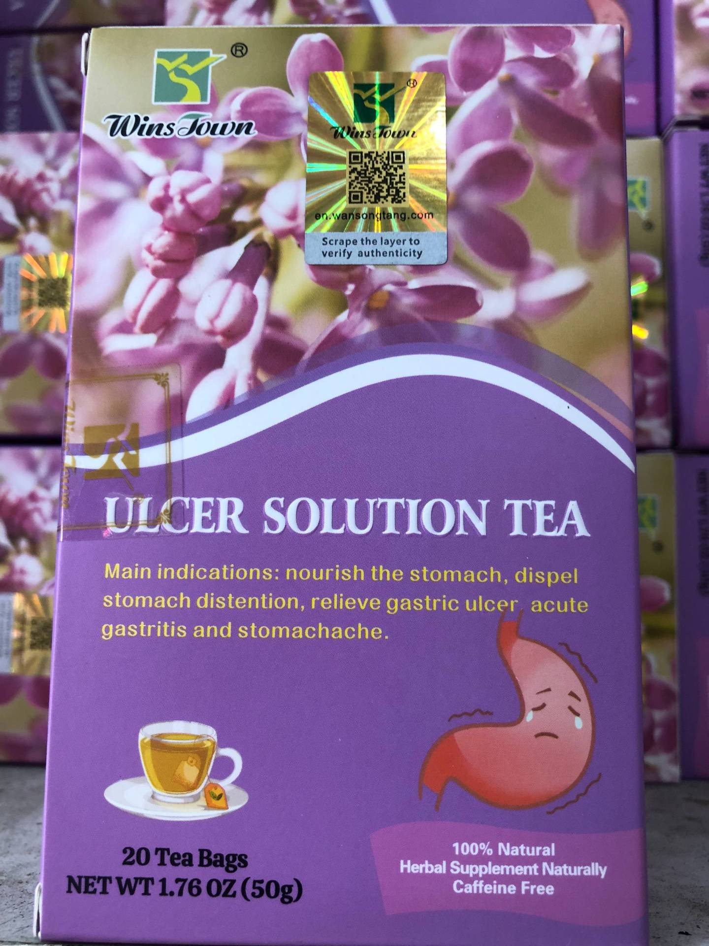 Winstown Ulcer Solution Herbal Tea