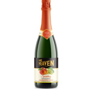 PURE HEAVEN SPARKLING WHITE GRAPE PEACH