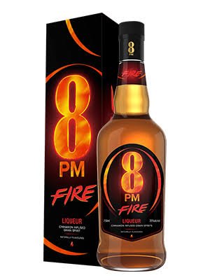 8PM Fire Liqueur (Cinnamon/Honey Infused)